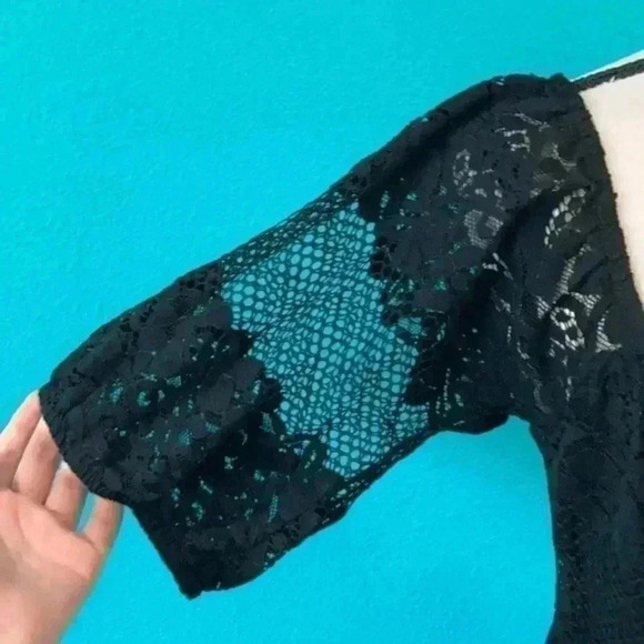 Free People Be Your Baby Lace Mini Dress in size medium - Picture 9 of 12